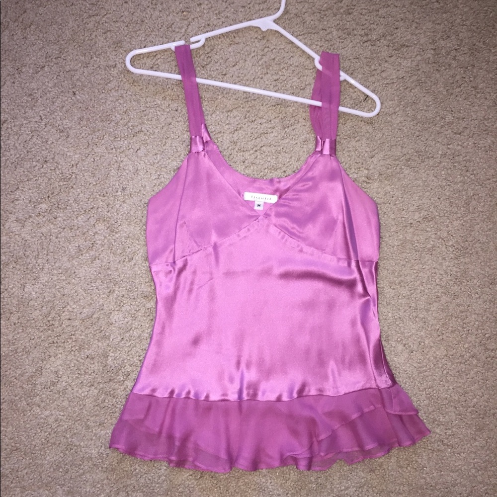 Pink dressy tank top - Picture 5 of 7
